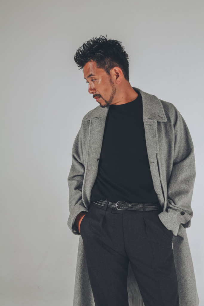 身長172cm・Lサイズ着用例
