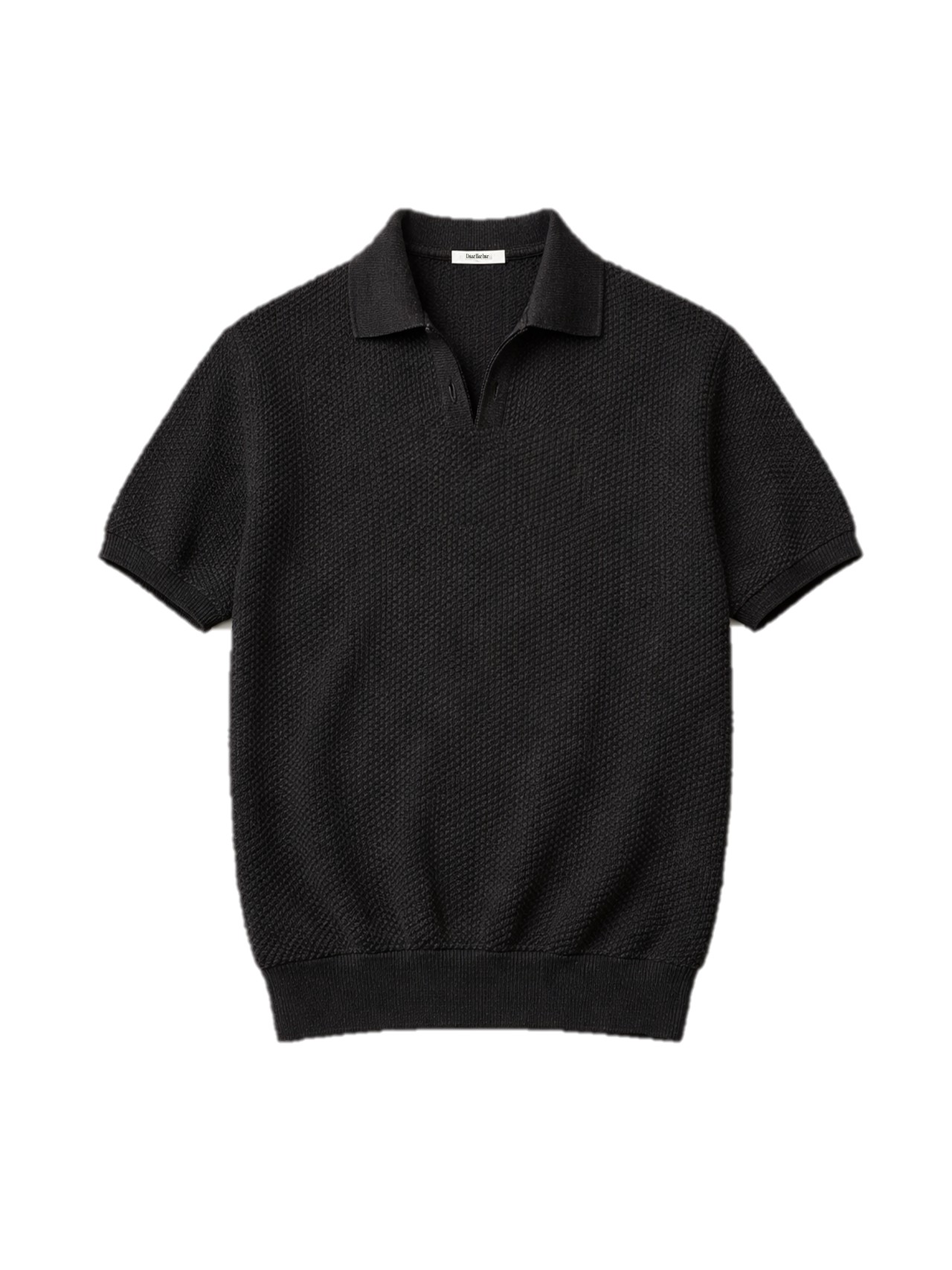 スキッパーシャツ｜ブラック